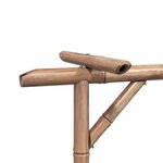 vidaXL Pergola Bambou 385x40x205 cm