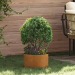 vidaXL Cache-pot de jardin Marron 30 x 30 x 20 cm