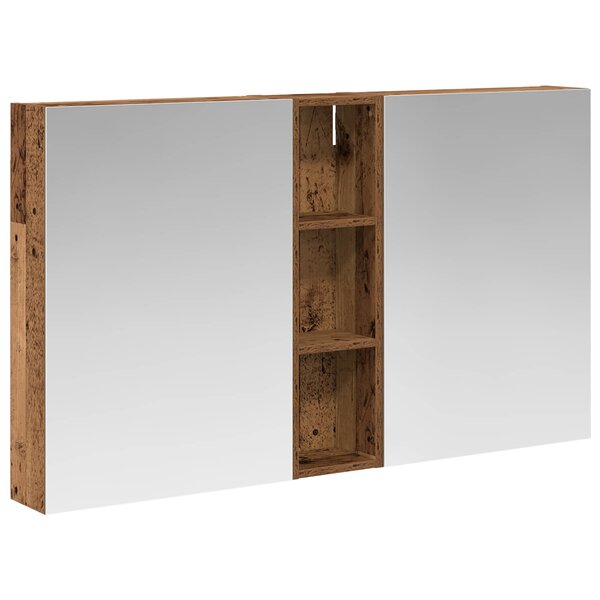 vidaXL Ensemble de Meubles de Salle de Bain 3 Pièces 120 x 14 5 x 70 cm