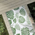 vidaXL Tapis d'extérieur ARAKIL vert 80x150 cm PP