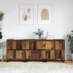 vidaXL Buffets 3 Pièces Bois ancien 180 x 35 x 70 cm Bois d'ingénierie