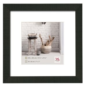 Walther design cadre photo home 30x30 cm noir