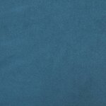vidaXL Ensemble de canapés 3 Pièces avec coussins bleu velours