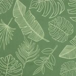 vidaXL Coussins Éparpillés 4 pc Tissu en Polyester Motif feuilles