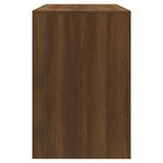 vidaXL Ensemble à manger 3 Pièces Chêne marron Bois d'ingénierie