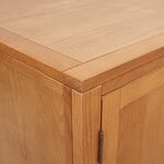 vidaXL Armoire avec stockage avec porte Marron Bois d'ingénierie