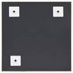 vidaXL Miroir Doré 60x60 cm