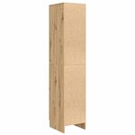 vidaXL Highboard chêne artisanal 35 x 39 x 168 cm Bois d'ingénierie