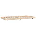 vidaXL Cadre de lit sans matelas 80x200 cm bois massif de pin
