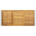 vidaXL Ensemble de salle à manger de jardin 7 pièces en bois d'acacia et métal