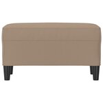 Banc banquette cappuccino 70 x 35 x 41 cm synthétique 02_0010692