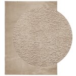 vidaXL Tapis HUARTE à poils courts doux et lavable sable 240x340 cm