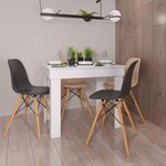 Table90 x 60 cm en Bois Blanc