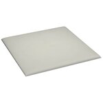vidaXL Tête de lit murale 12 Pièces Crème Velours