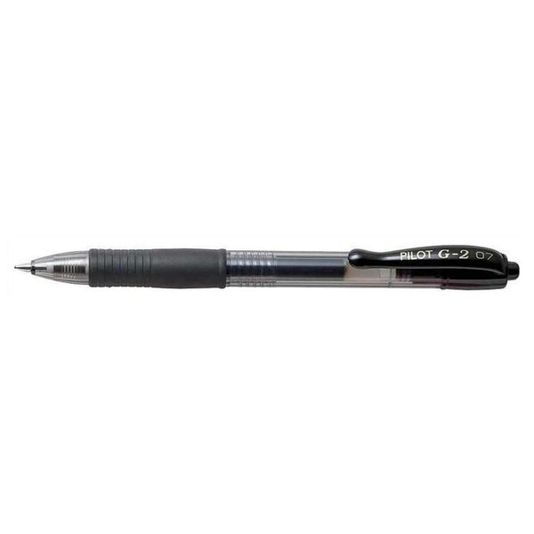 Stylo bille Rétractable à encre gel G2 07 Noir PILOT