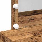 vidaXL Coiffeuse Bois Ancien 100 x 40 x 120 cm Bois d'ingénierie