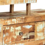 vidaXL Meuble TV 120x30x40 cm Bois de récupération massif