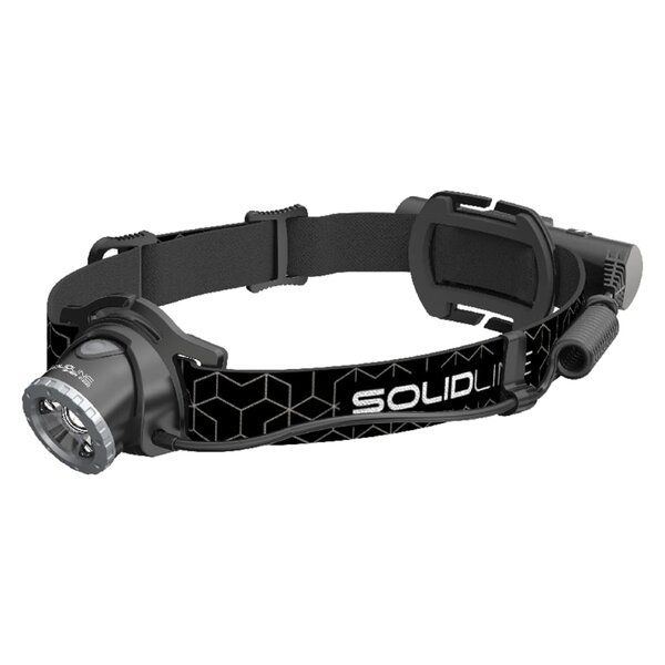 SOLIDLINE Lampe frontale à LED rechargeable SH6R 600 lm Lumière rouge