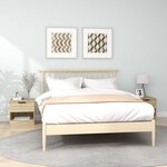 vidaXL Tables de chevet 2 Pièces Chêne Sonoma Bois d'ingénierie