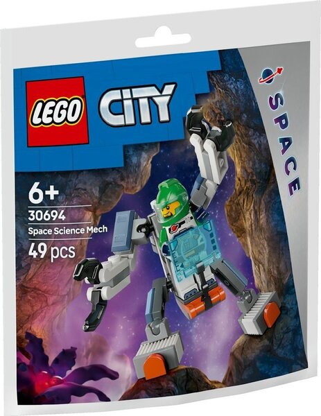 LEGO City - Ensemble Polybag du Robot Scientifique de l'Espace - 30694