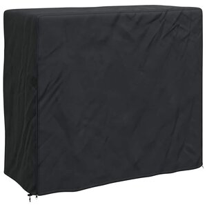 vidaXL Housse de meubles d'extérieur Noir 122 x 61 x 106 cm Tissu 600D