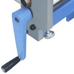 vidaXL Machine à cintrer à plaque d'acier manuelle 320 mm