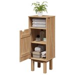 vidaXL Armoire de salle de bain "OTTA" 35x30x90 cm bois massif de pin