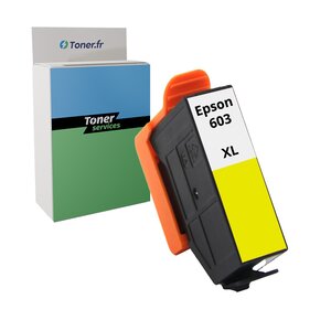 Compatible Epson 603XL / T03A440 Cartouche d'encre jaune marque Toner Services