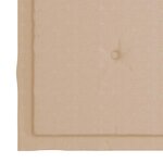 vidaXL Chaises de jardin avec coussins lot de 2 Acacia solide et acier