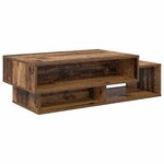 vidaXL Table basse Bois ancien 105 x 50 x 32 5 cm Bois d'ingénierie
