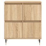 vidaXL Buffet Chêne sonoma 60x35x70 cm Bois d'ingénierie