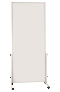 Tableau blanc mobile MAULsolid easy2move 75x180 cm gris MAUL