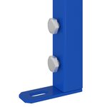 vidaXL Cadre de montage dissimulé pour lavabo 50x112-136 cm Acier