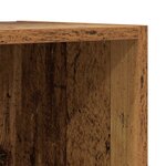 vidaXL Meubles TV muraux 2 Pièces Bois ancien 37 x 37 x 107 cm