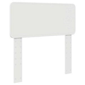vidaXL Tête de lit Blanc 100 cm Bois d'ingénierie
