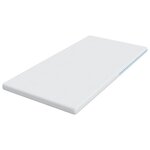 vidaXL Coussins de Matelas Blanc 90 x 190 cm