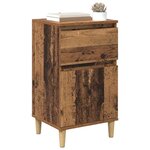 vidaXL Cabinet de chevet Bois ancien 40 x 35 x 70 cm Bois d'ingénierie