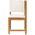 vidaXL Chaise de jardin Marron 50 x 50 x 91cm Bois d'acacia massif