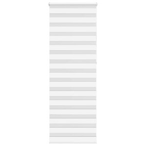 vidaXL Store zèbre blanc 80x230 cm largeur du tissu 75 9 cm polyester