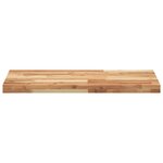 vidaXL Étagères flottantes 4 Pièces 100x40x4 cm acacia massif à l'huile