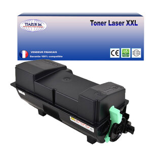 Toner compatible ricoh im550/ im600/ p800/ p801 (418481) xl - 40 000 pages - t3azur