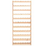 vidaXL Casier à bouteilles pour 77 bouteilles Pinède