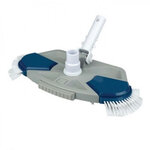 Balai triangulaire avec brosses piscine liner