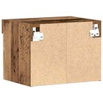 vidaXL Ensemble meuble TV avec LED Bois ancien 40 x 30 x 30 cm