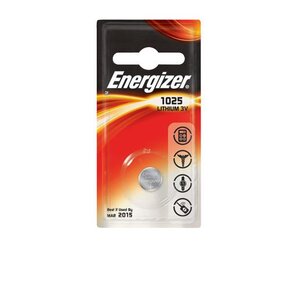 Blister de 1 Pile Lithium CR 1025 3V ENERGIZER