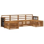 vidaXL Ensemble de canapés d'extérieur 5 pc