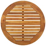 vidaXL Ensemble de bar de jardin 3 Pièces bois d'acacia solide