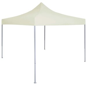 vidaXL Tente de fête 291 x 291 x 315 cm Crème Tissu Oxford