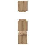 vidaXL Ensemble meuble TV 7 Pièces chêne artisanal 60 x 30 x 30 cm