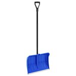 vidaXL Pelle à neige Bleu 147 cm Métal